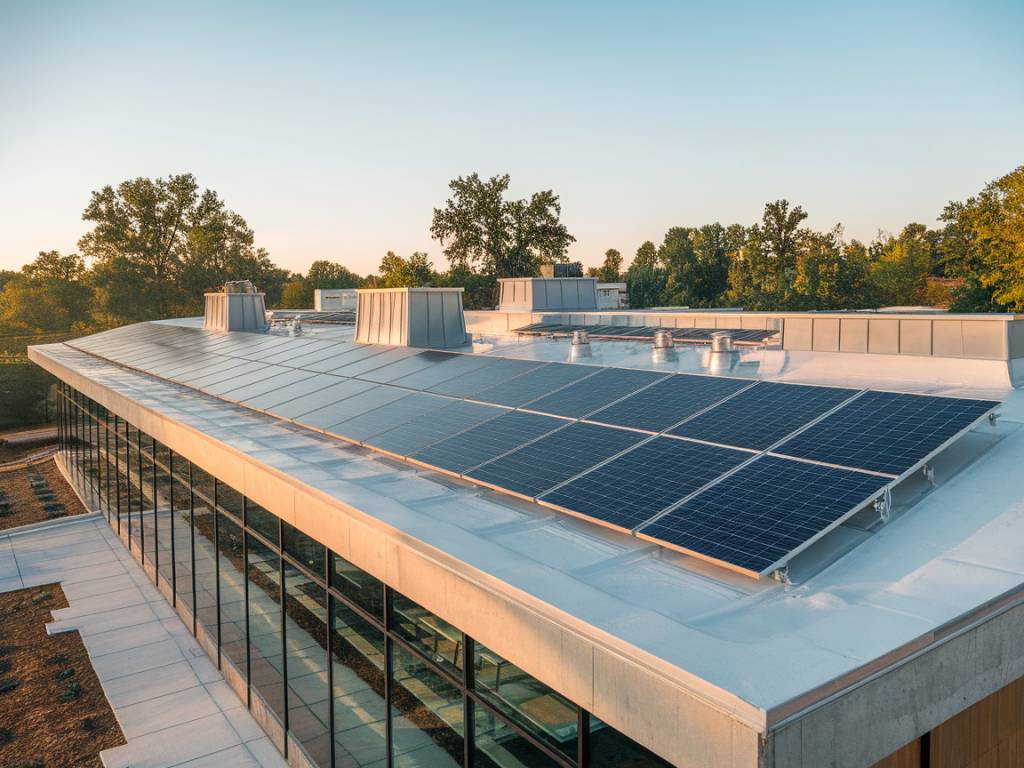 Albedo und coolroofing