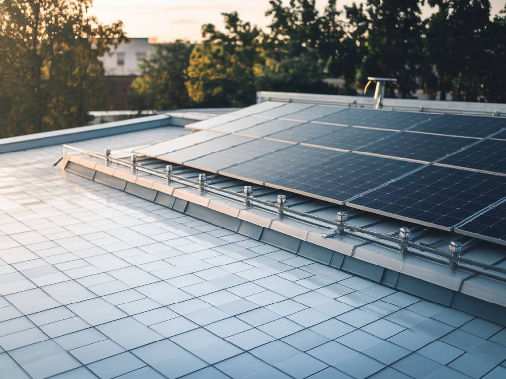 Cool roofing und photovoltaik: die synergie zwischen spiegelung und solaranlagen