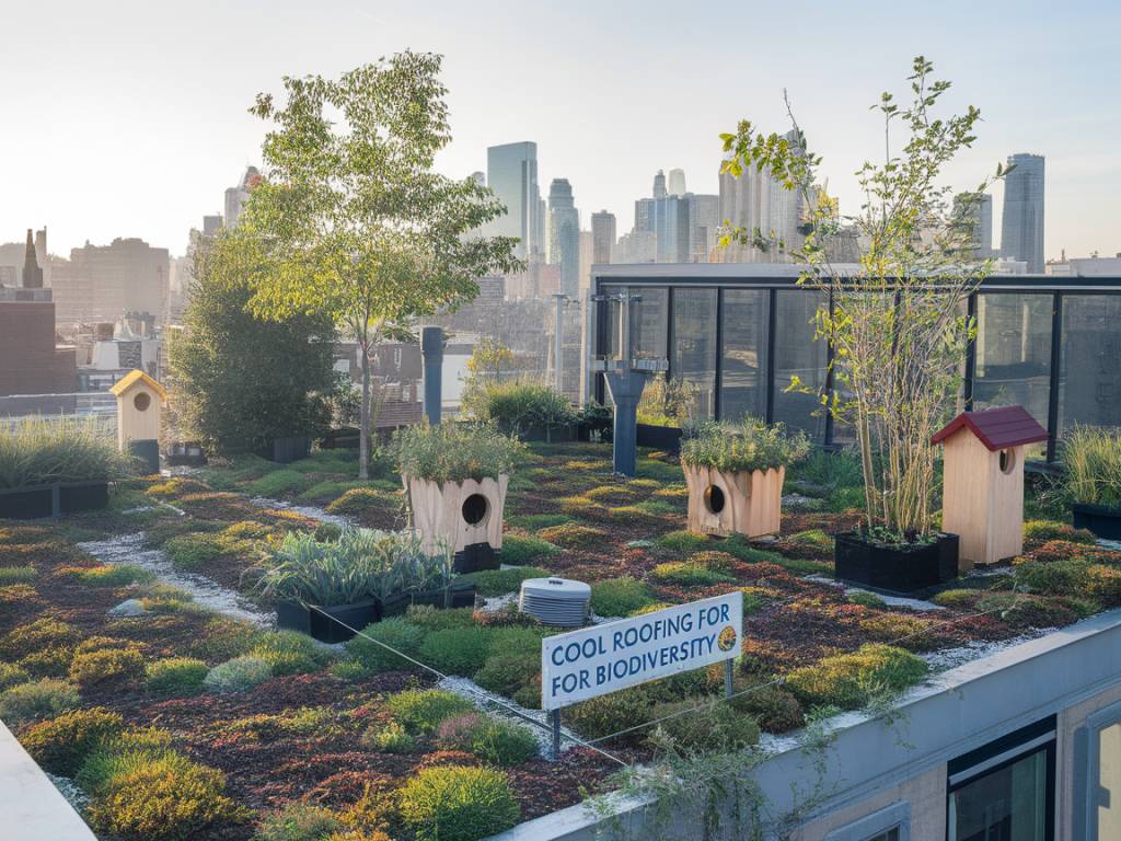 « Die Auswirkungen von Cool Roofing auf die Biodiversität in urbanen Räumen »